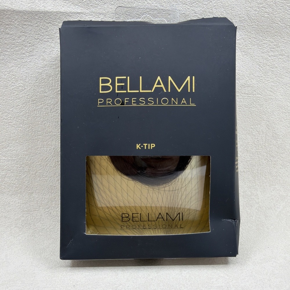 Bellami Professional K Tip Hair Extensions 16" Chocolate Mahogany Sombre NEW 25g